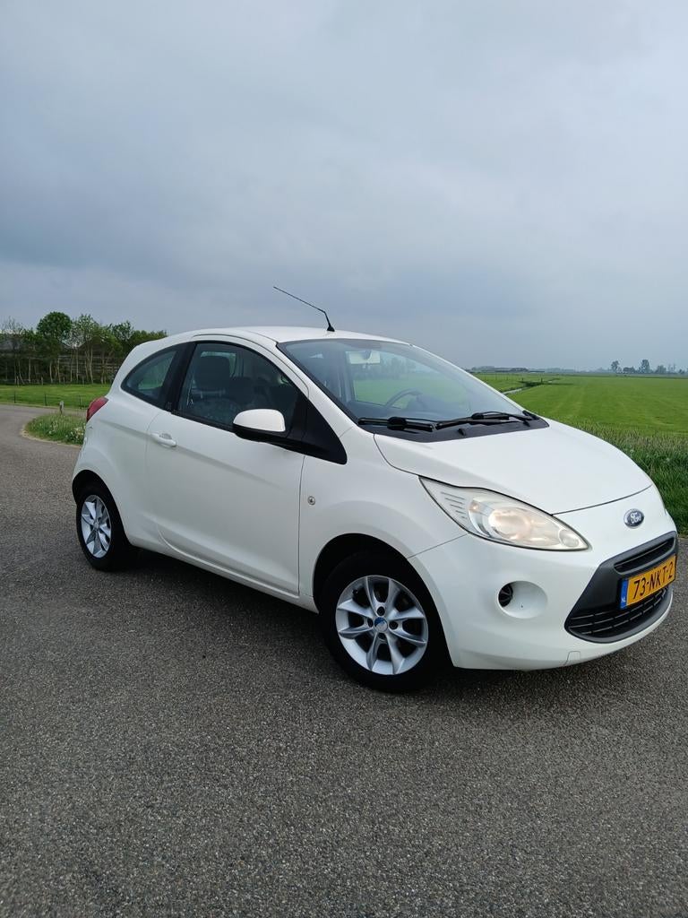 Ford Ka 1.2 51KW 2010 Wit, Voorwielaandrijving, 1242 cc, 4 cilinders, 4 stoelen