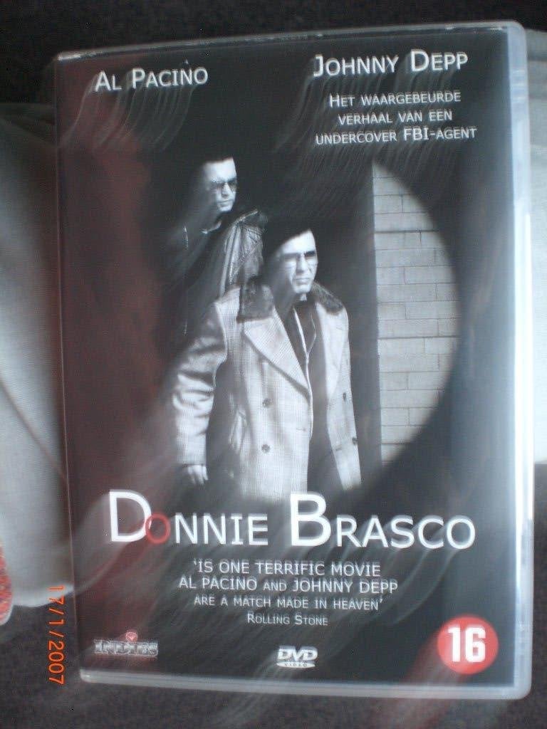 dvd Donnie Brasco Al Pacino Johnny Depp Michael Madsen, Maffia en Misdaad, Bonusmateriaal, Engels, Vanaf 16 jaar