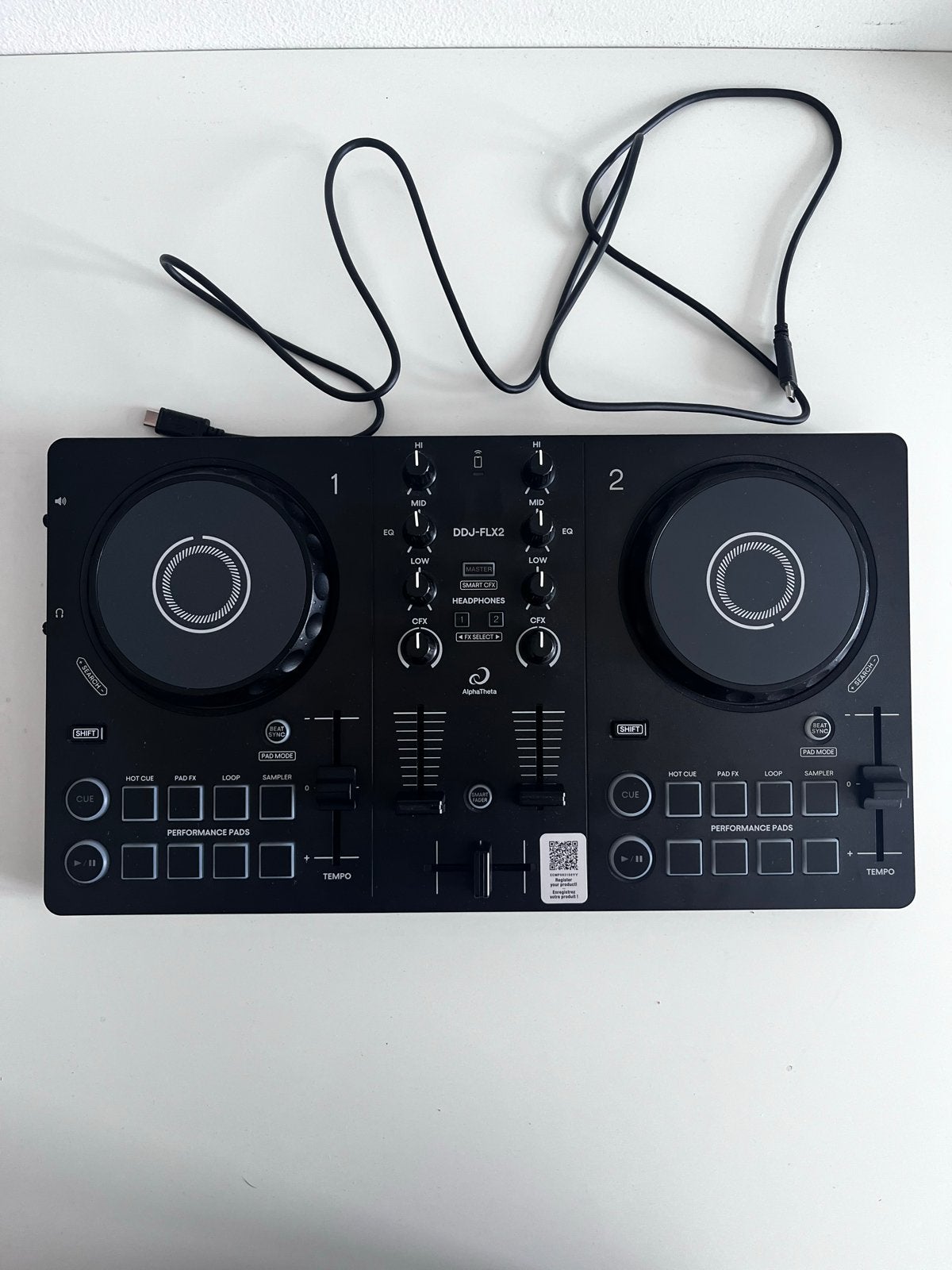 DDJ-FLX2 DJ-controller, Ophalen of Verzenden, Zo goed als nieuw, Dj-set, Pioneer