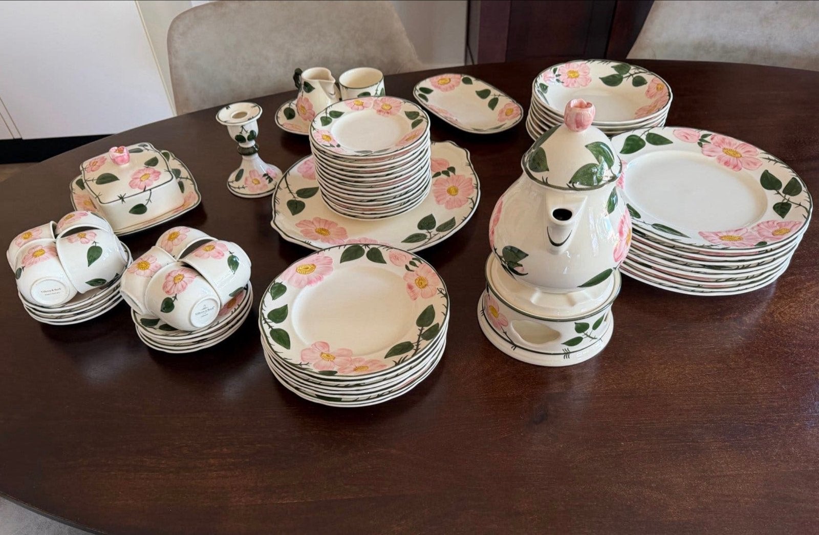 Villeroy & Boch Wild-Rose Servies als set of los te koop, Huis en Inrichting, Ophalen, Klassiek, Villeroy & Boch, Zo goed als nieuw