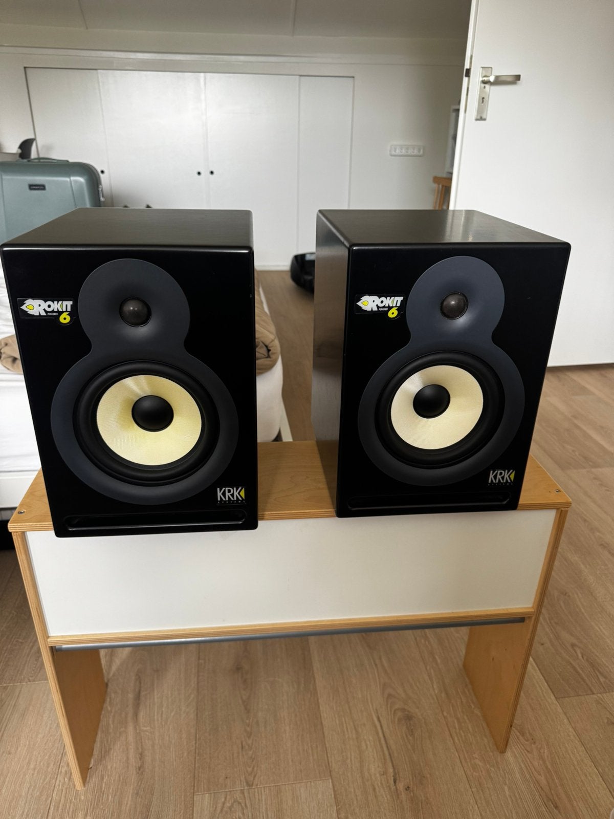KRK ROKIT RP6 Studiomonitoren set, Ophalen, Studiomonitor, Gebruikt, Basreflex