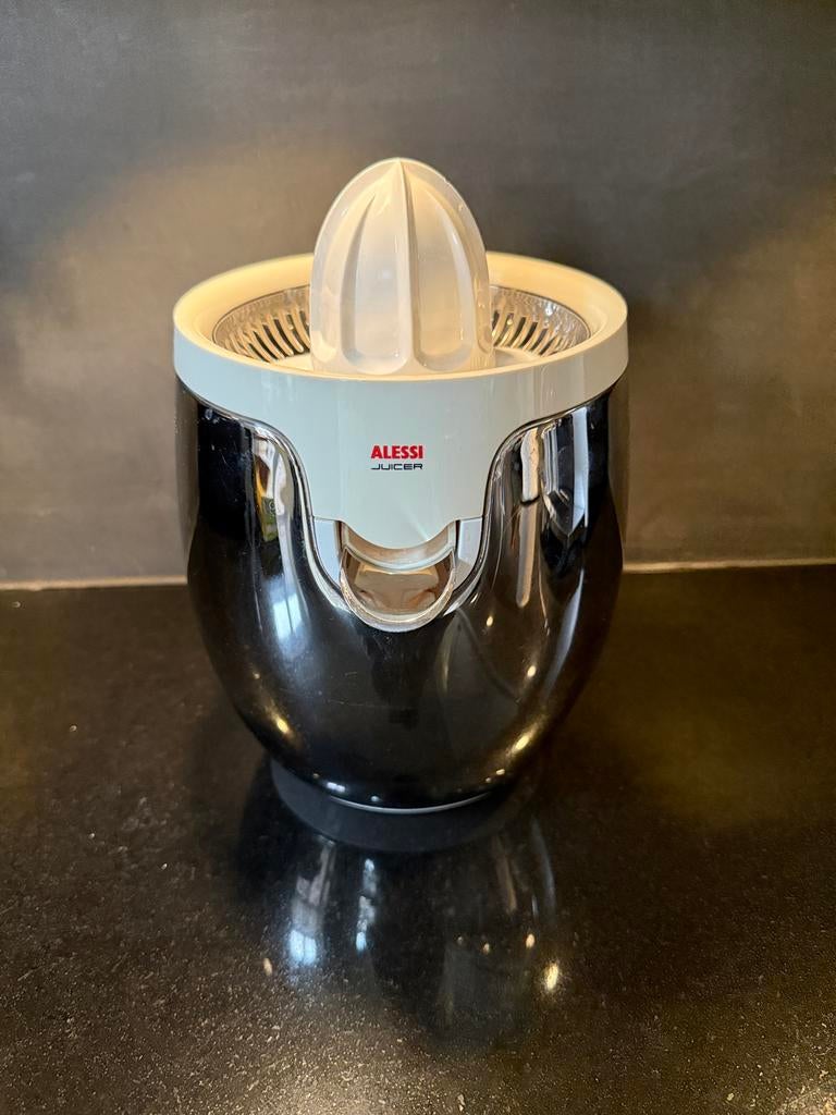 Alessi SG63 W elektrische citruspers., Ophalen of Verzenden, Gebruikt, Elektrisch, Citruspers