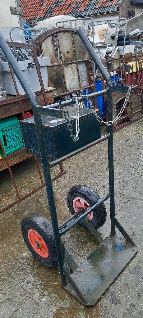 Vintage Flessenkar - Stevige Transportkar, Ophalen