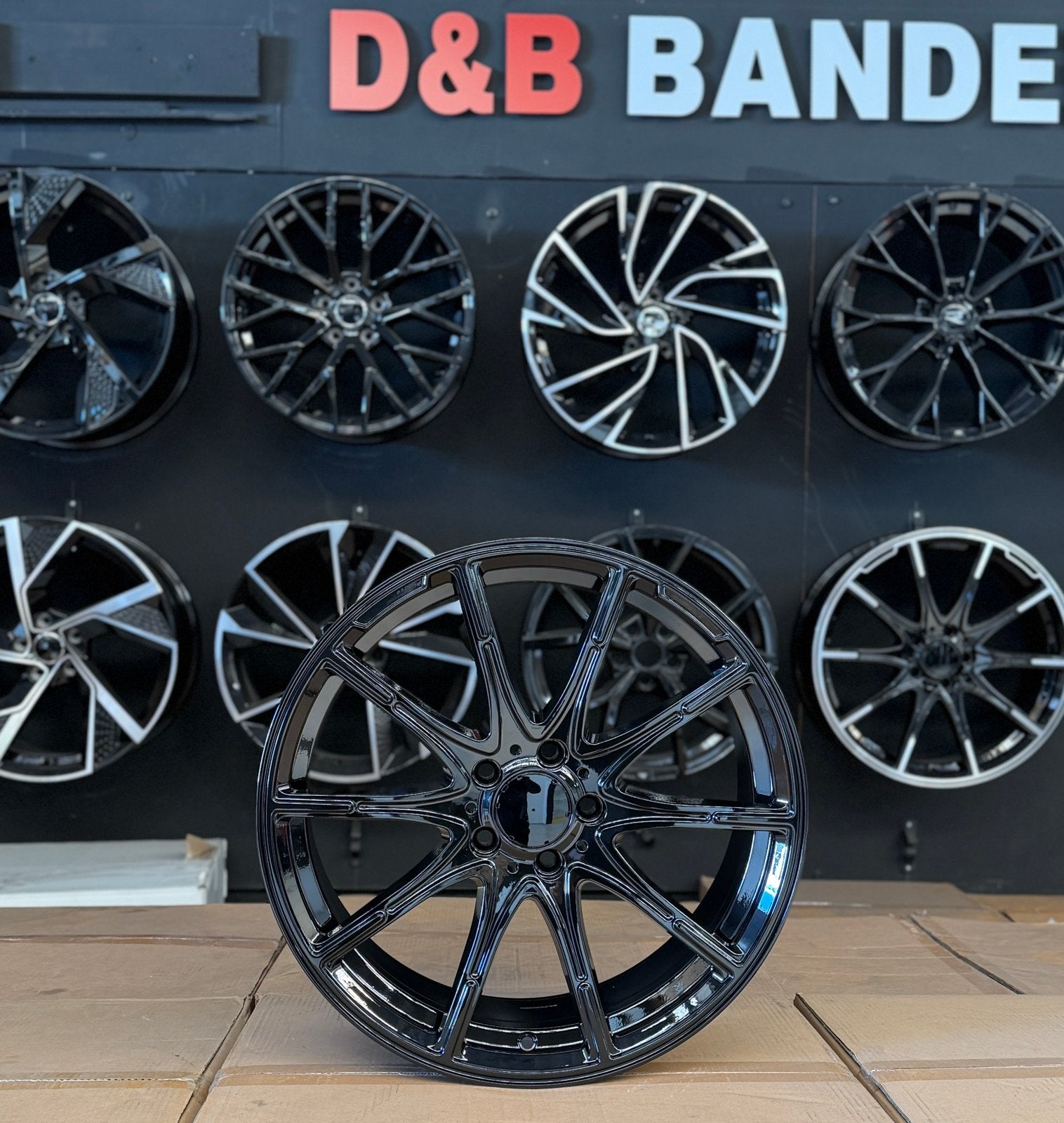 19 inch brabus look velgen 5x112 Mercedes a b c cla gla eqb, Auto-onderdelen, 19 inch, Velg(en), Nieuw, Ophalen of Verzenden