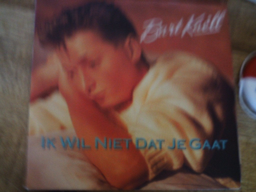 bart kaëll - ik wil niet dat je gaat 8jul, 7 inch, Ophalen of Verzenden, Zo goed als nieuw, Fotohoes