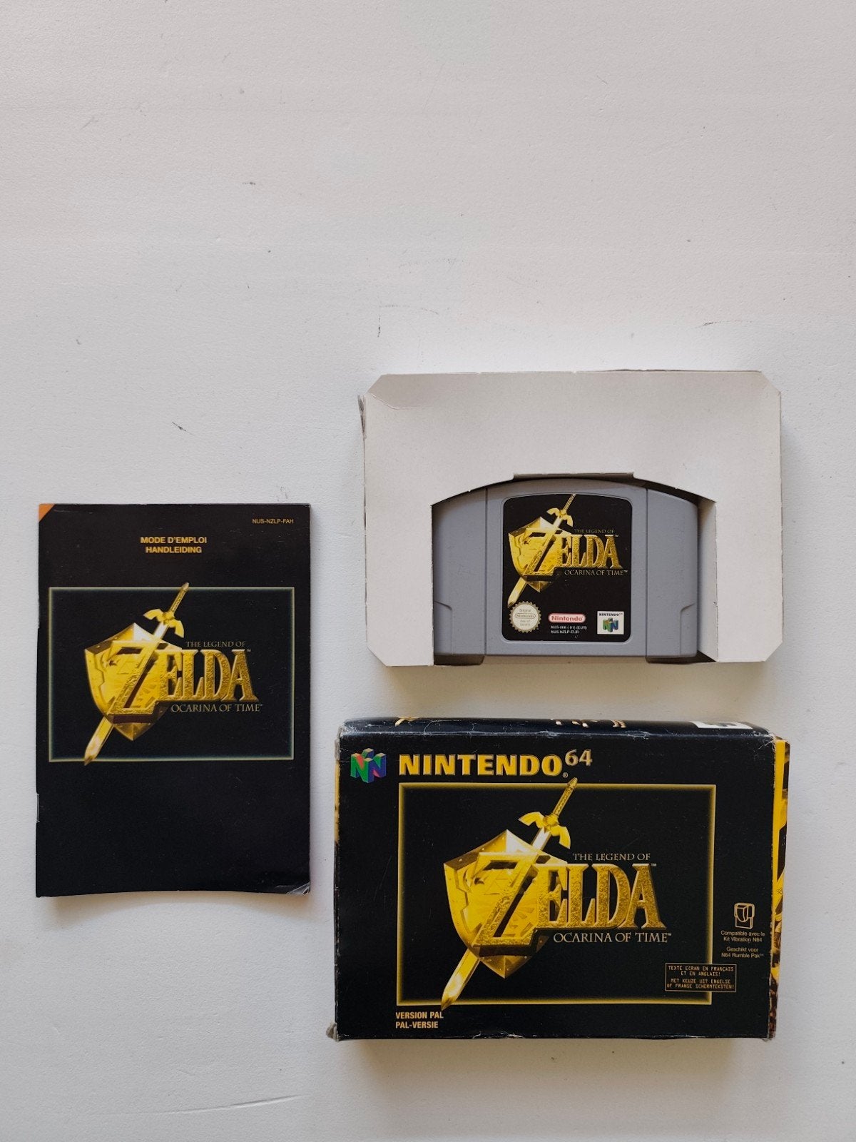 Zelda Ocarina of Time nintendo 64, Avontuur en Actie, Gebruikt, 1 speler, Ophalen of Verzenden