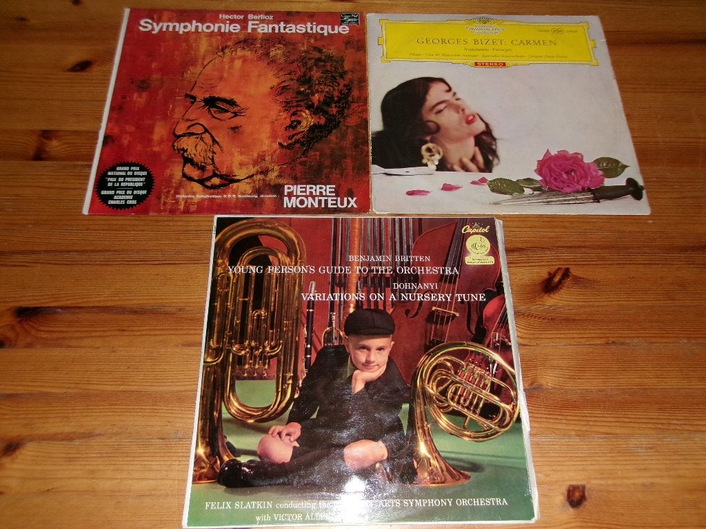Berlioz / britten / bizet / donhnanyi, Cd's en Dvd's, LP, Gebruikt, Ophalen of Verzenden, Romantiek