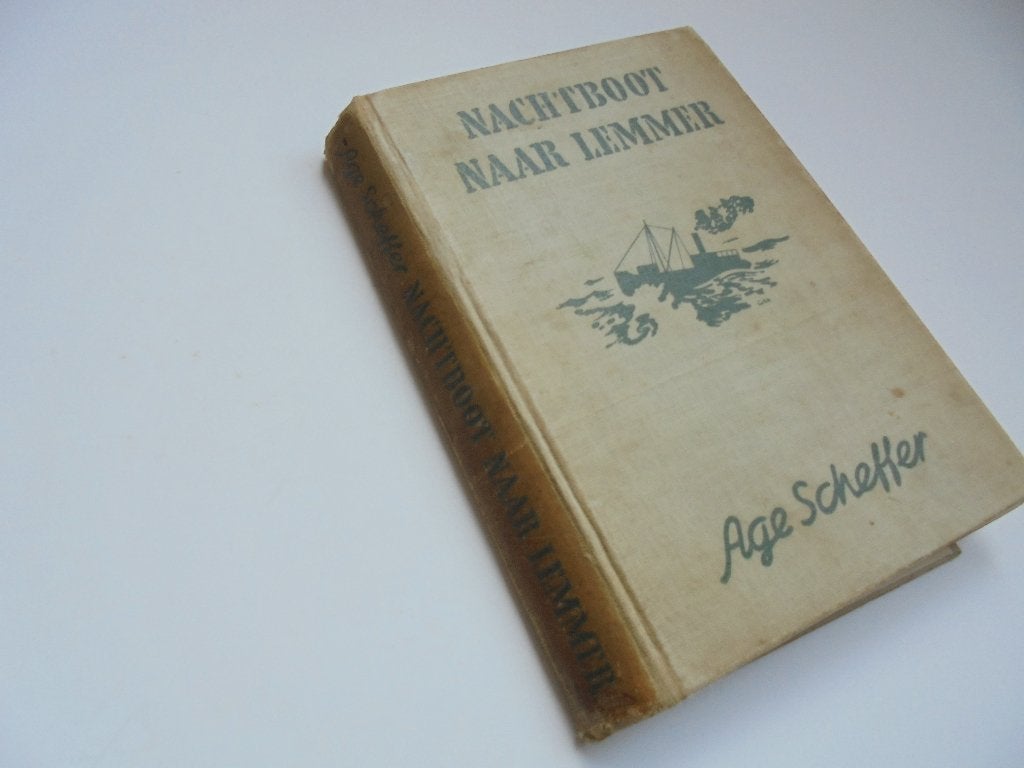 WOII verzet Nachtboot Age Scheffer 1948 (Bij7-5), Boeken, Ophalen, Tweede Wereldoorlog, Gelezen
