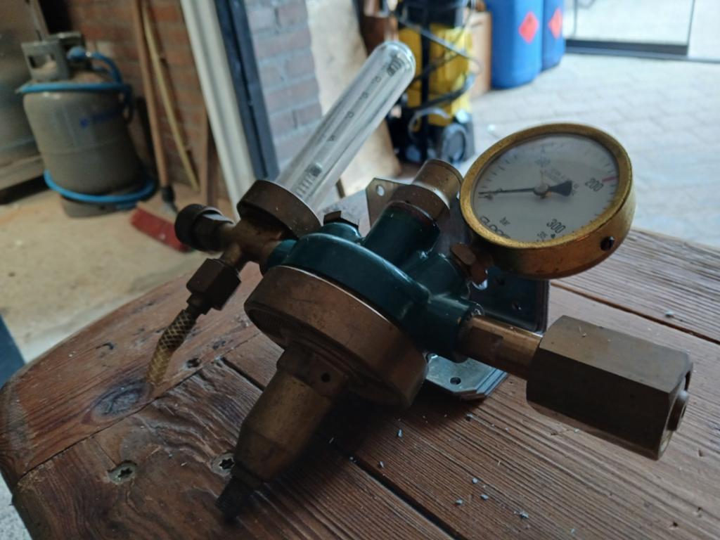 Maanomeeter voor lasaperaat, Ophalen of Verzenden