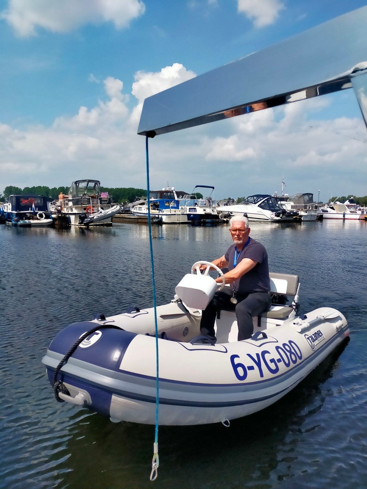 talamex 3.20 rib met 15pk Tohatsu, Watersport en Boten, Ophalen, Aluminium, Afdekzeil, Talamex