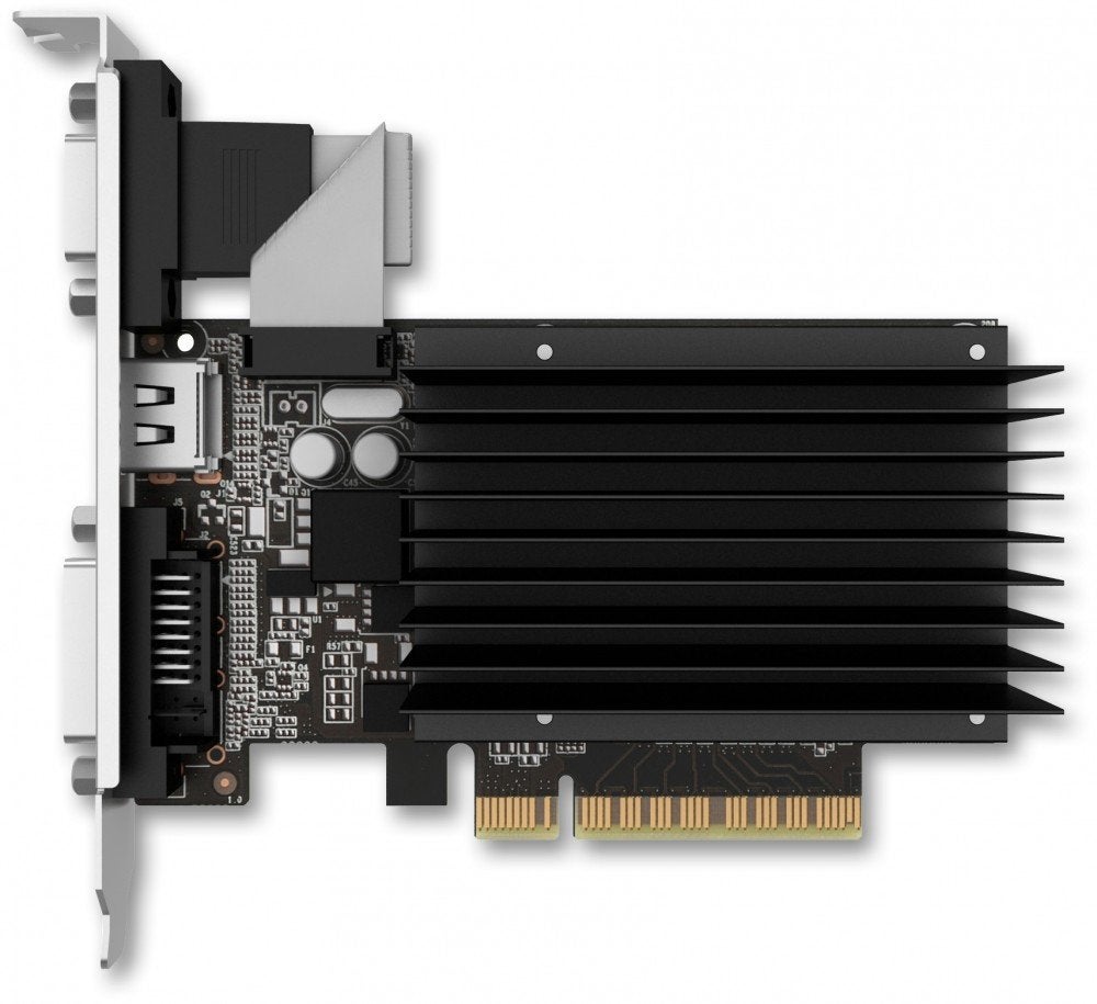 Geforce GT 730 2GB DDR3 Fanless Graphics Card, Computers en Software, Videokaarten, PCI-Express 2, GDDR3, HDMI, Ophalen of Verzenden