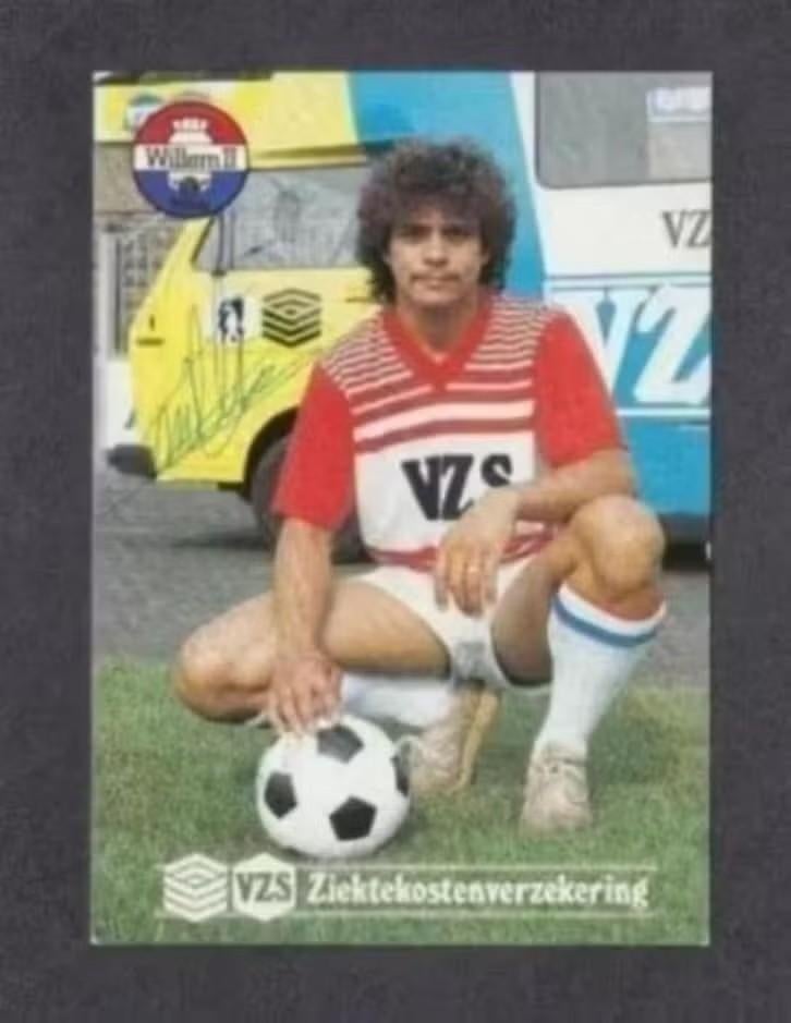 Voetbal Willem II Tilburg Fons Mallien Handtekening., Ophalen of Verzenden, 1980 tot heden, Ongelopen, Sport en Spel