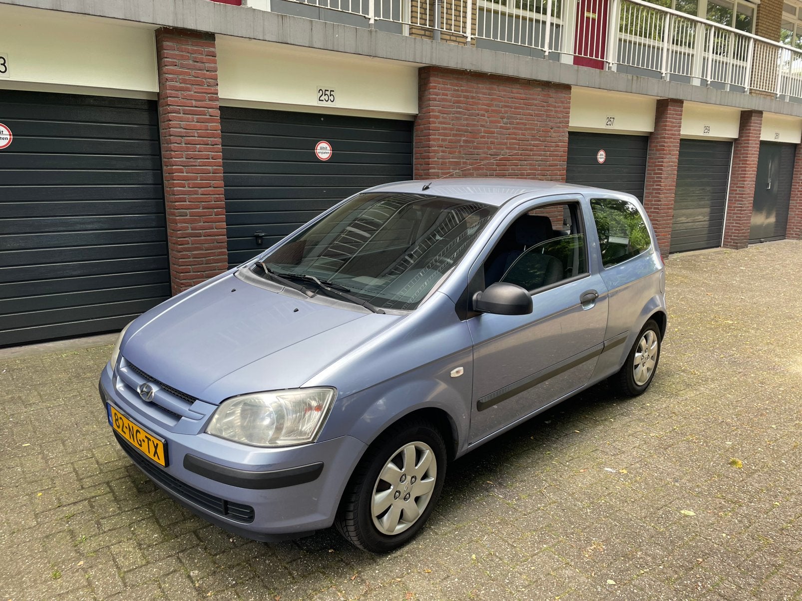 Hyundai Getz 1.3i  Netjes onderhouden incl. NAP, Auto's, Voorwielaandrijving, Airbags, 40 €/maand, 4 cilinders