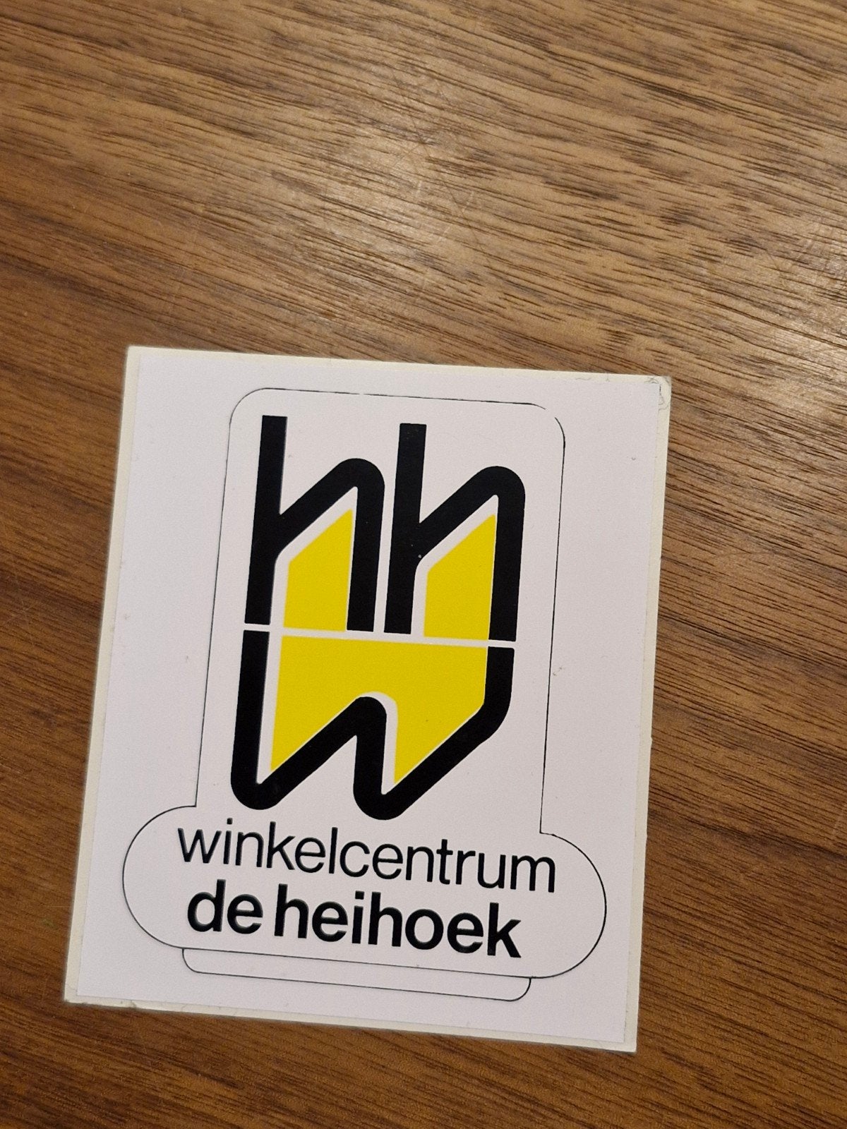 8732 Sticker Winkelcentrum De Heihoek, Ophalen of Verzenden, Zo goed als nieuw, Winkel of Supermarkt