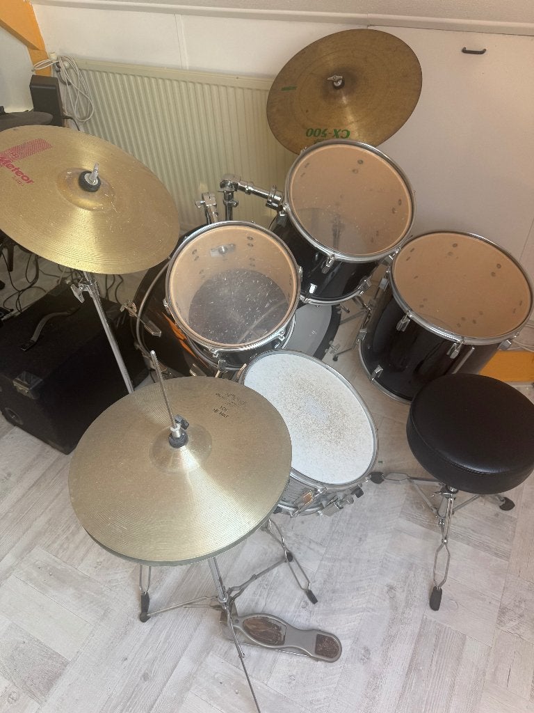 Drumstel, zeer compleet, Merk Profile, Ophalen, Gebruikt, Overige merken