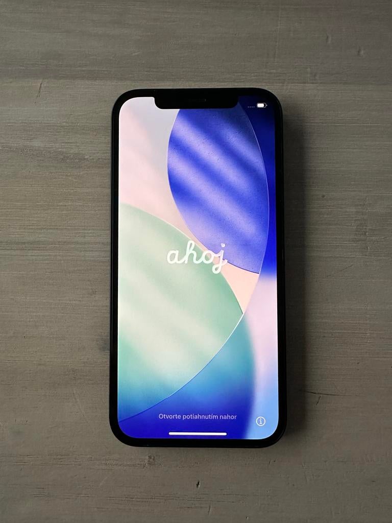 Apple iPhone 12 64GB Zwart - Zo goed als nieuw, Zwart, Ophalen of Verzenden, Zo goed als nieuw, Zonder simlock