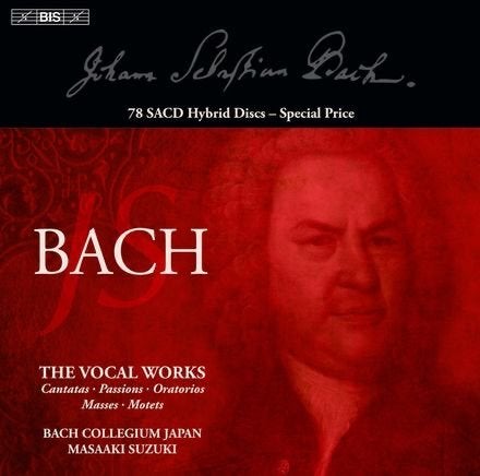 Johann Sebastian Bach - The vocal works - 78 SUPERAUDIO CDs, Kamermuziek, Verzenden, Inclusief boekje, Classicisme