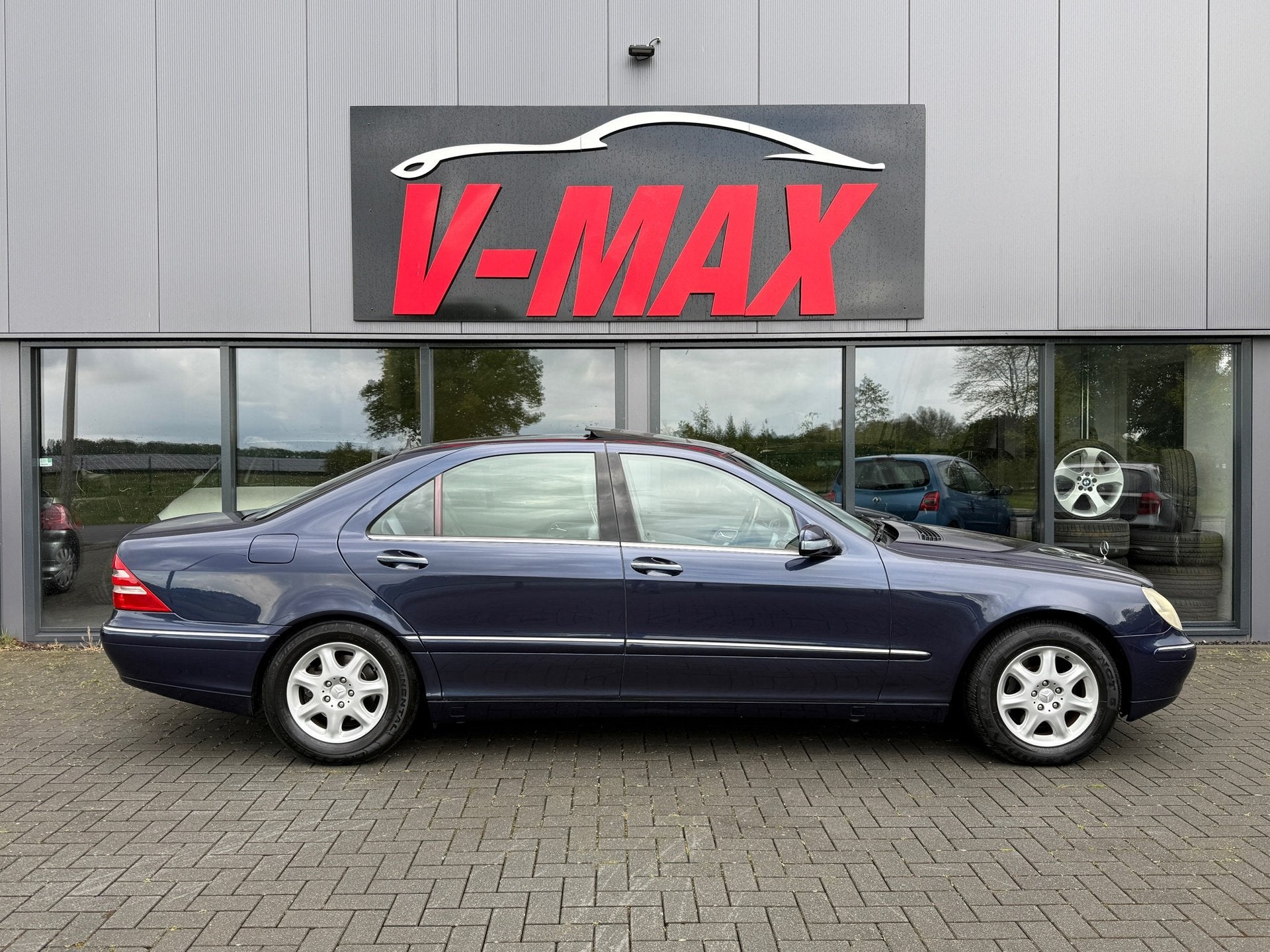 Mercedes-Benz S-klasse S500 Lang V8 NAP Dak Memory Softclose, Auto's, Mercedes-Benz, Achterwielaandrijving, Gebruikt, Traction-control