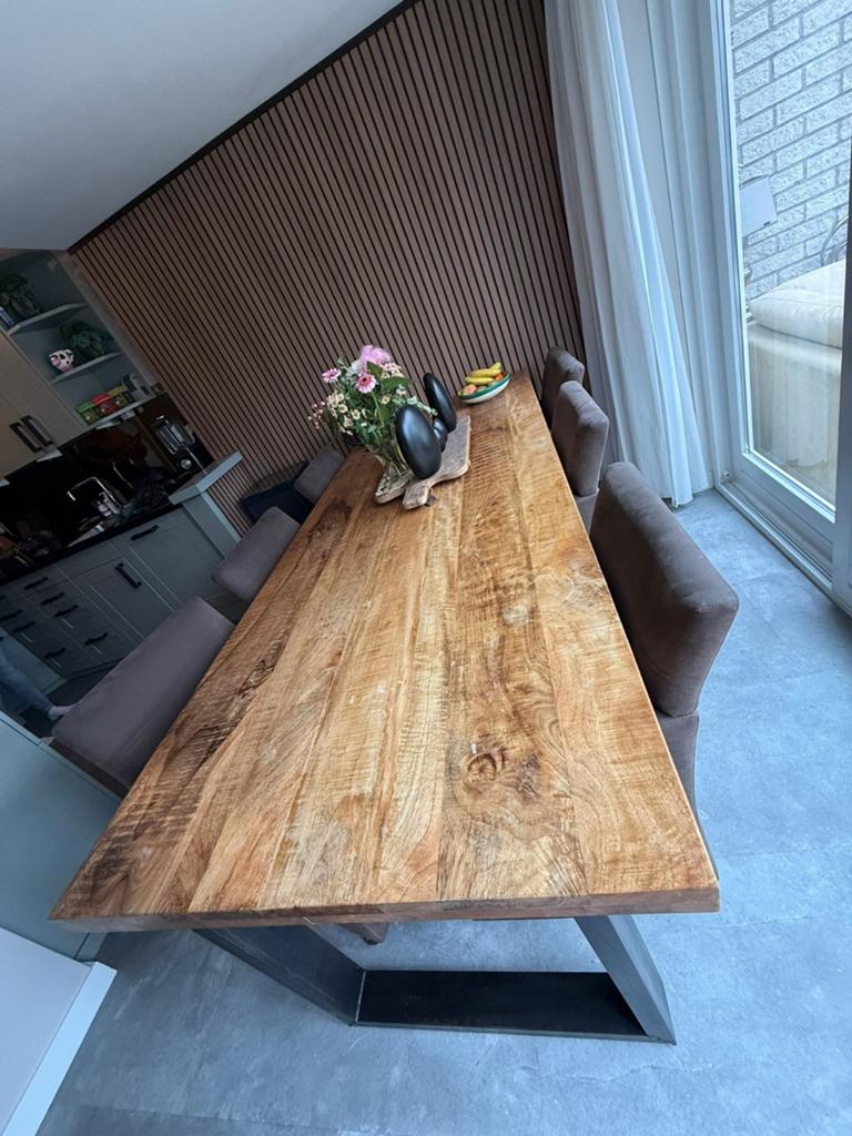 Eettafel Zware  (240x100), Ophalen of Verzenden, Gebruikt