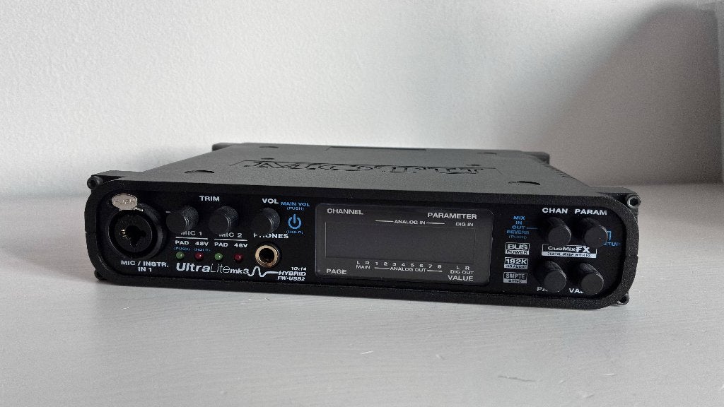 MOTU UltraLite mk3 Hybrid Audio Interface, Computers en Software, Ophalen of Verzenden, Zo goed als nieuw, Extern, MOTU