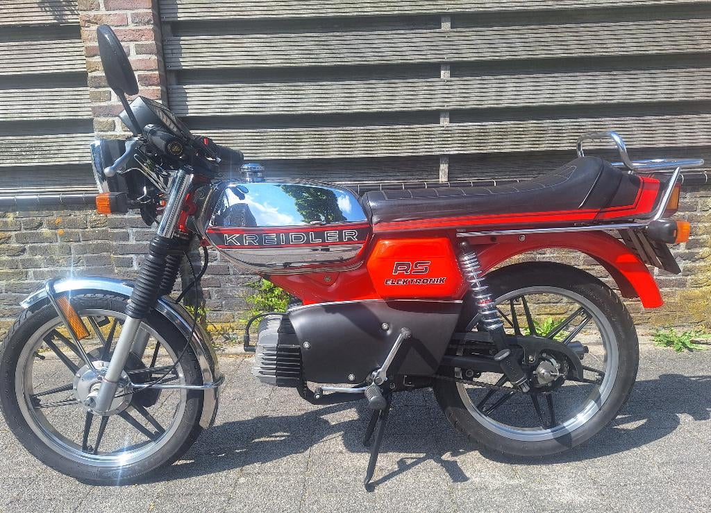 KREIDLER Rood 14pk bj81 K54/540 Motorkenteken, Fietsen en Brommers, Florett RS, Gebruikt, Ophalen of Verzenden, 64 cc