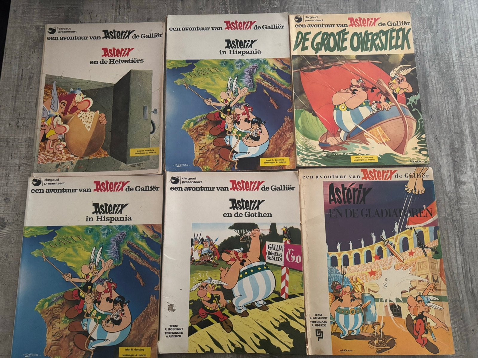 Stripboeken Asterix, Boeken, Stripboeken, Meerdere stripboeken, Ophalen of Verzenden, Gelezen