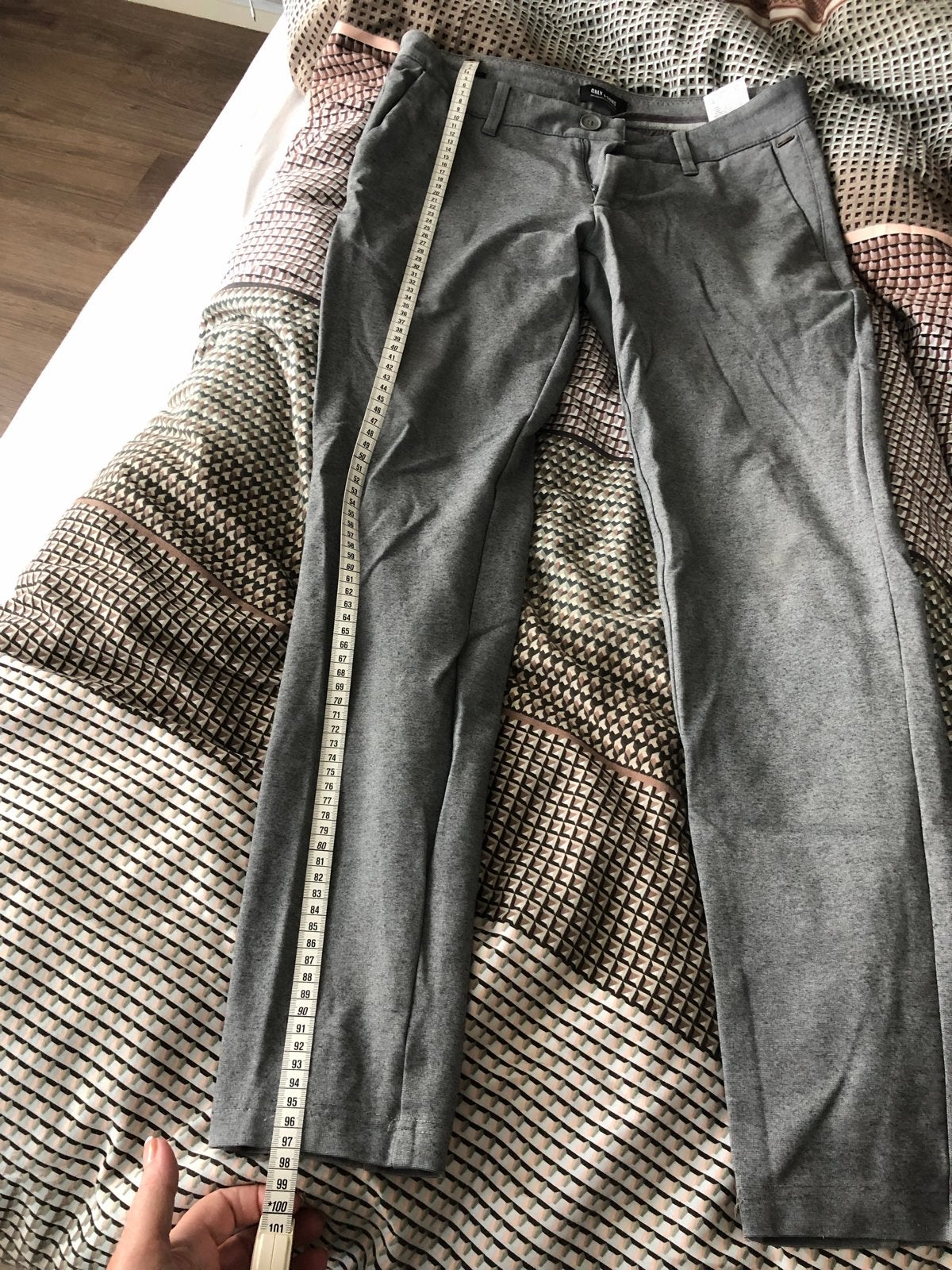 2x Only & Sons Tapered Broeken W31 L32 Grijs, Ophalen of Verzenden, Gedragen, Overige maten, Grijs
