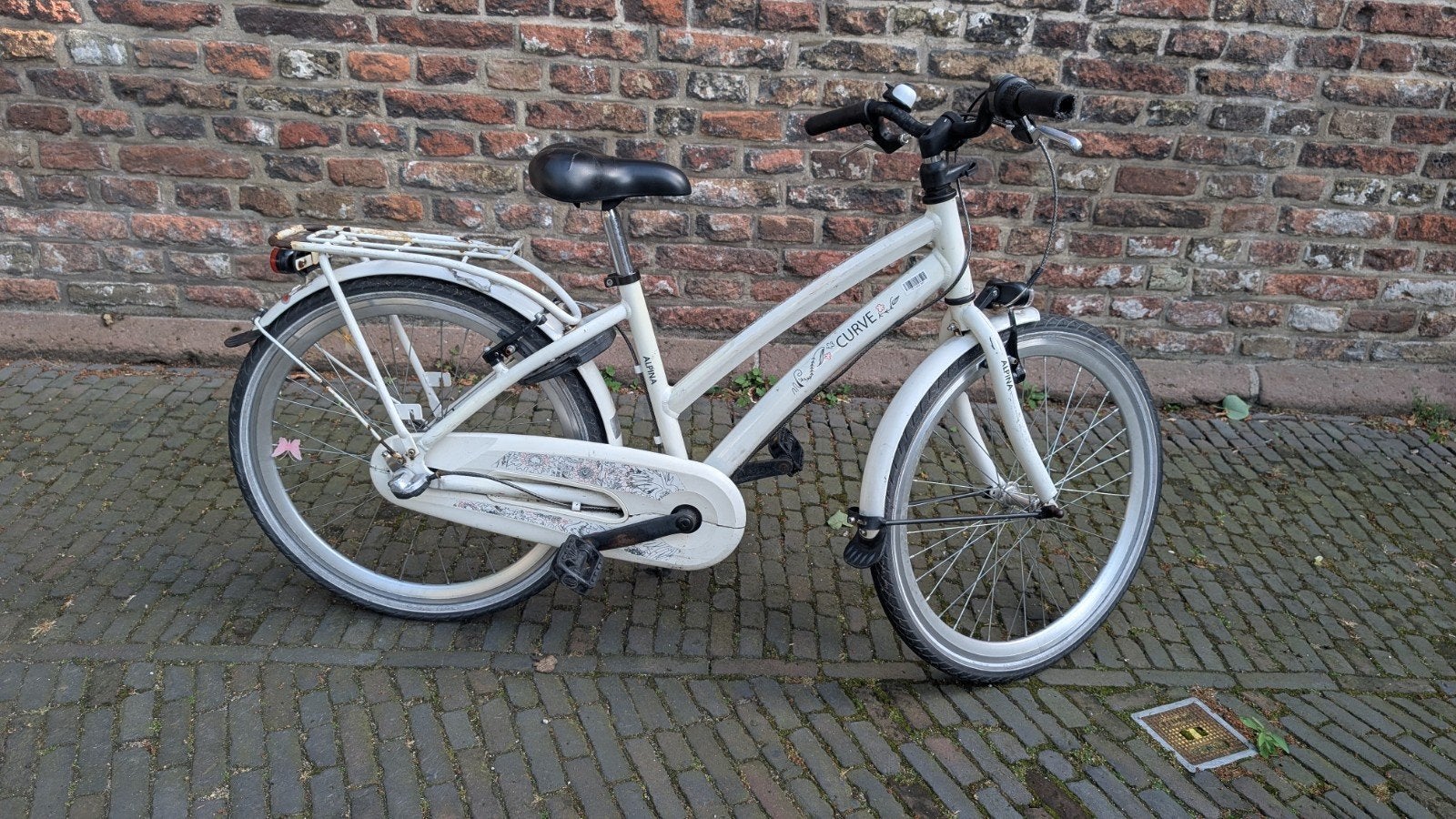 Alpina Curve 24 inch meisjesfiets, 3 versnellingen, Ophalen, Gebruikt, Alpina, Terugtraprem