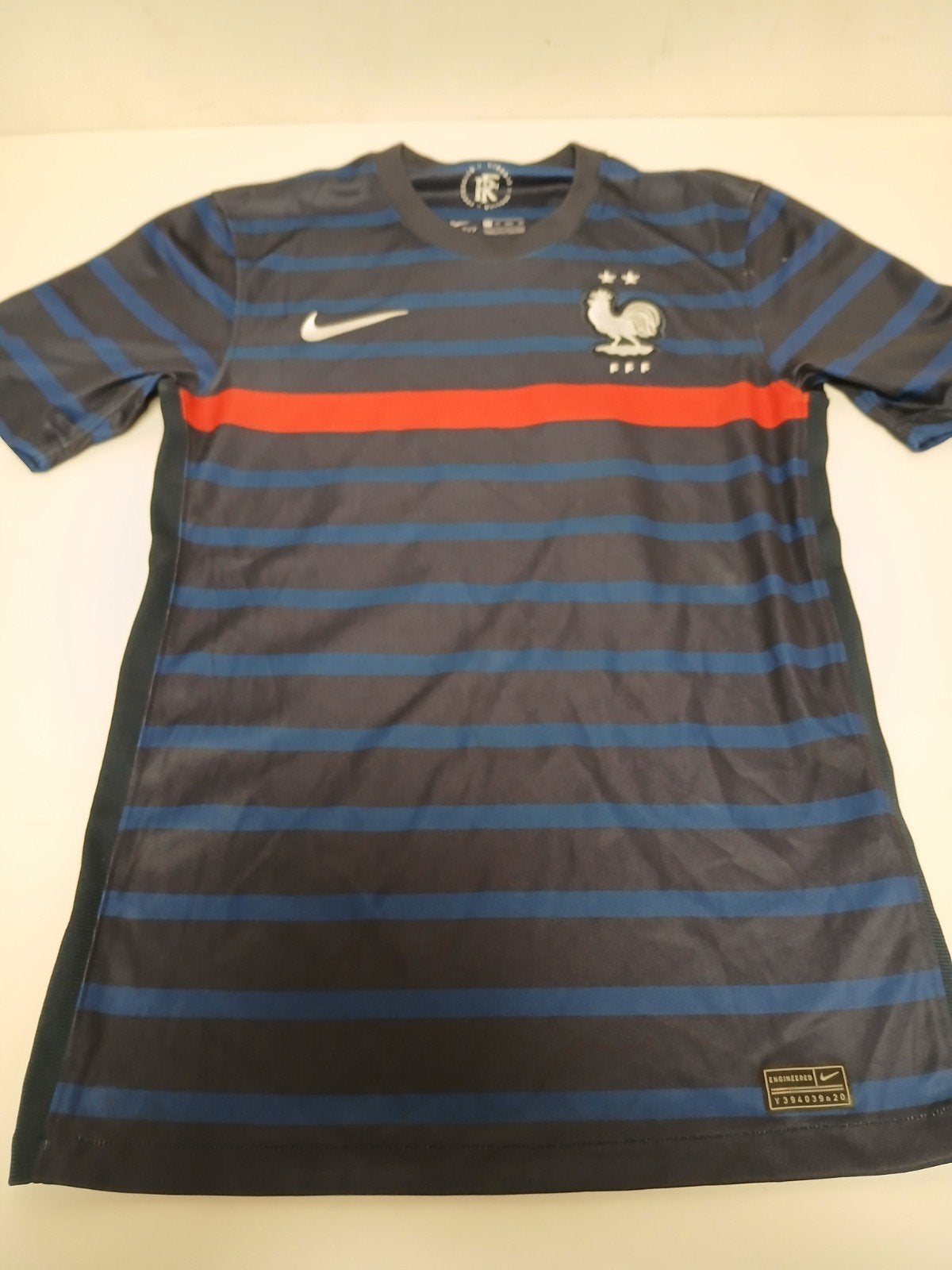 Ek 2020 Frans nationale elftal mt xs Jean nr. 14 les bleus, Maat XS of kleiner, Ophalen of Verzenden, Zo goed als nieuw, Shirt