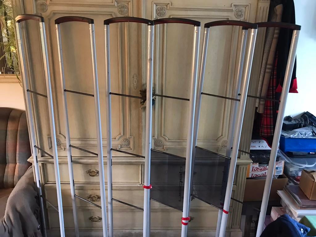 2x compl.kledingbeveiligingsysteem 1x detec 150 en 1x 240 cm