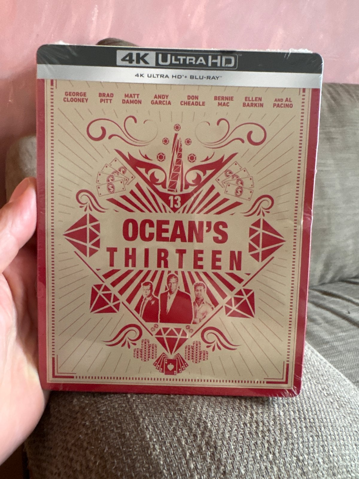 Ocean's Thirteen 4K Ultra HD Blu-ray (Nieuw in verpakking), Engels, Verzenden, Nederlands, Film
