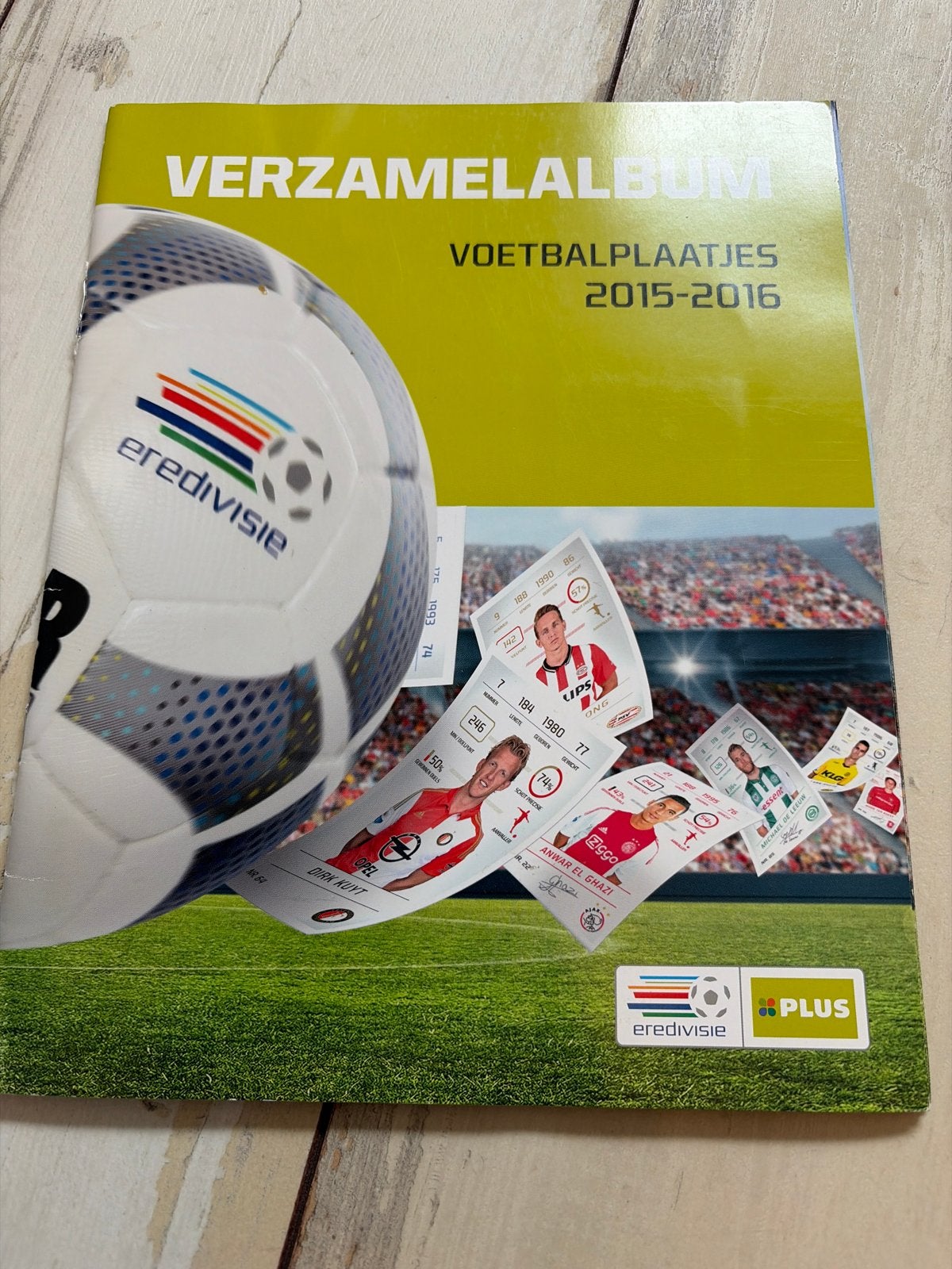 Verzamelalbum Voetbalplaatjes Eredivisie 2015-2016, Ophalen of Verzenden, Zo goed als nieuw, Plaatje