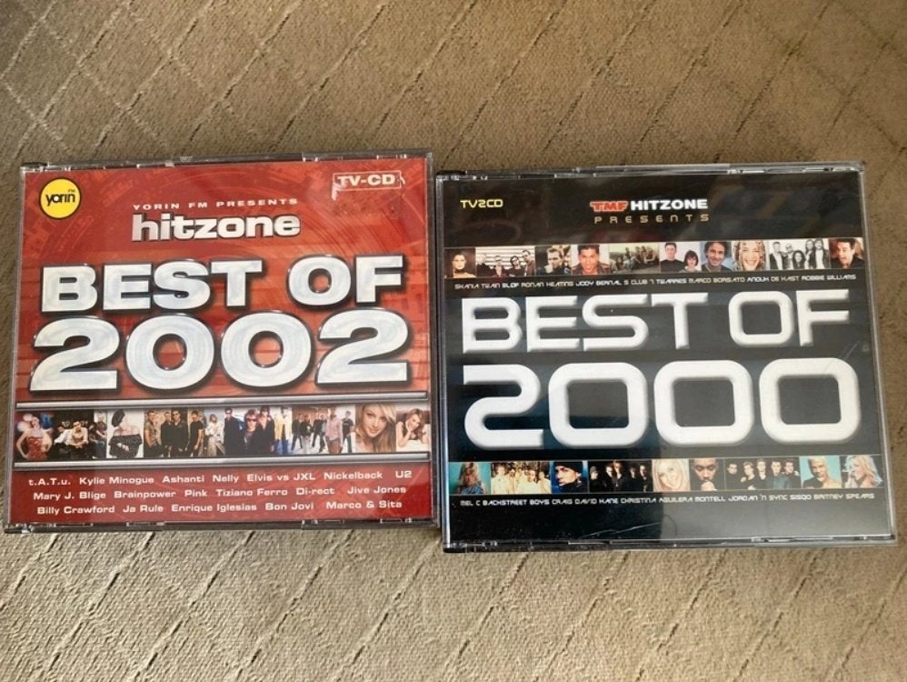 Cd boxen TMF hitzone best of 2000 & 2002, Ophalen of Verzenden, Zo goed als nieuw