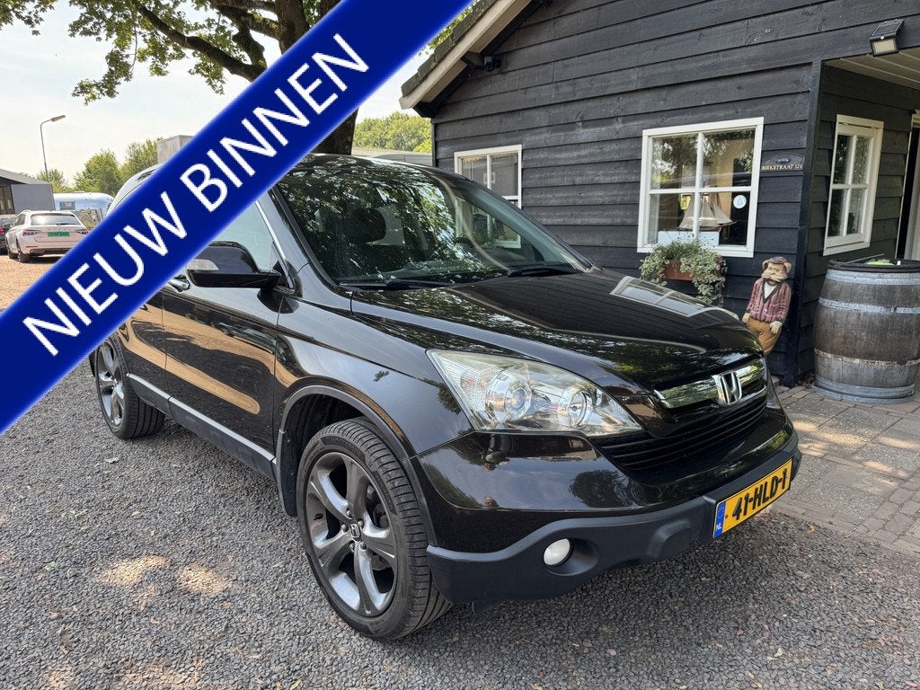Honda CR-V 2.0i Elegance (bj 2009, automaat), Auto's, Honda, 1998 cc, Stof, Gebruikt, Zwart