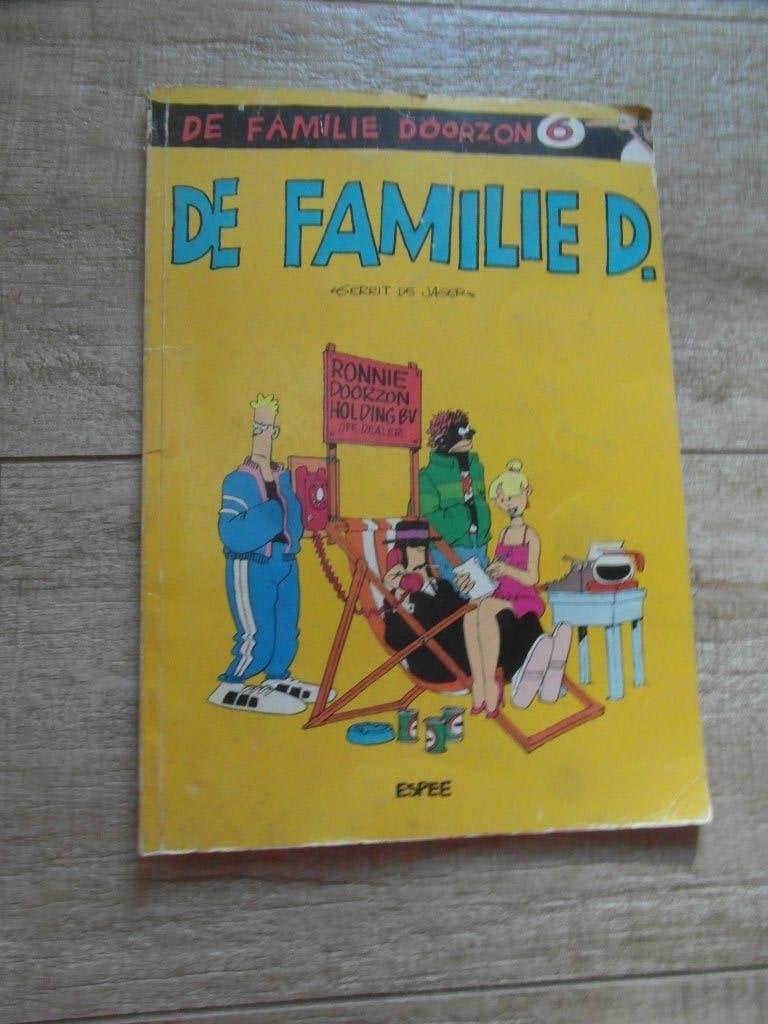 Stripboek familie Doorzon uitgave 1984, Gelezen, Gerrit de Jager., Eén stripboek, Ophalen of Verzenden
