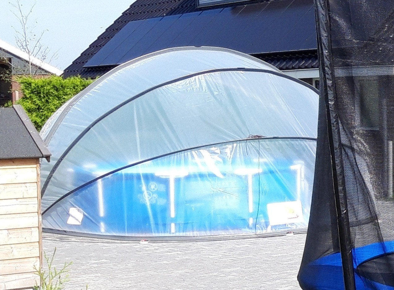 Sunnytent voor 305 cm zwembad, Ophalen, Gebruikt, Minder dan 80 cm, Rond