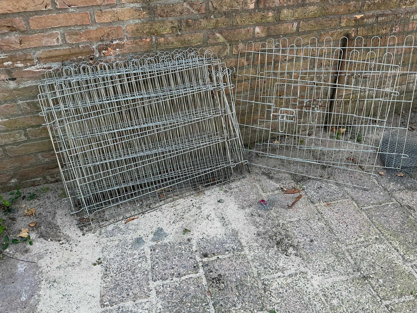 Konijnen ren dieren ren diernkooi draadhek, Ophalen, Gebruikt, 60 tot 90 cm, Konijn