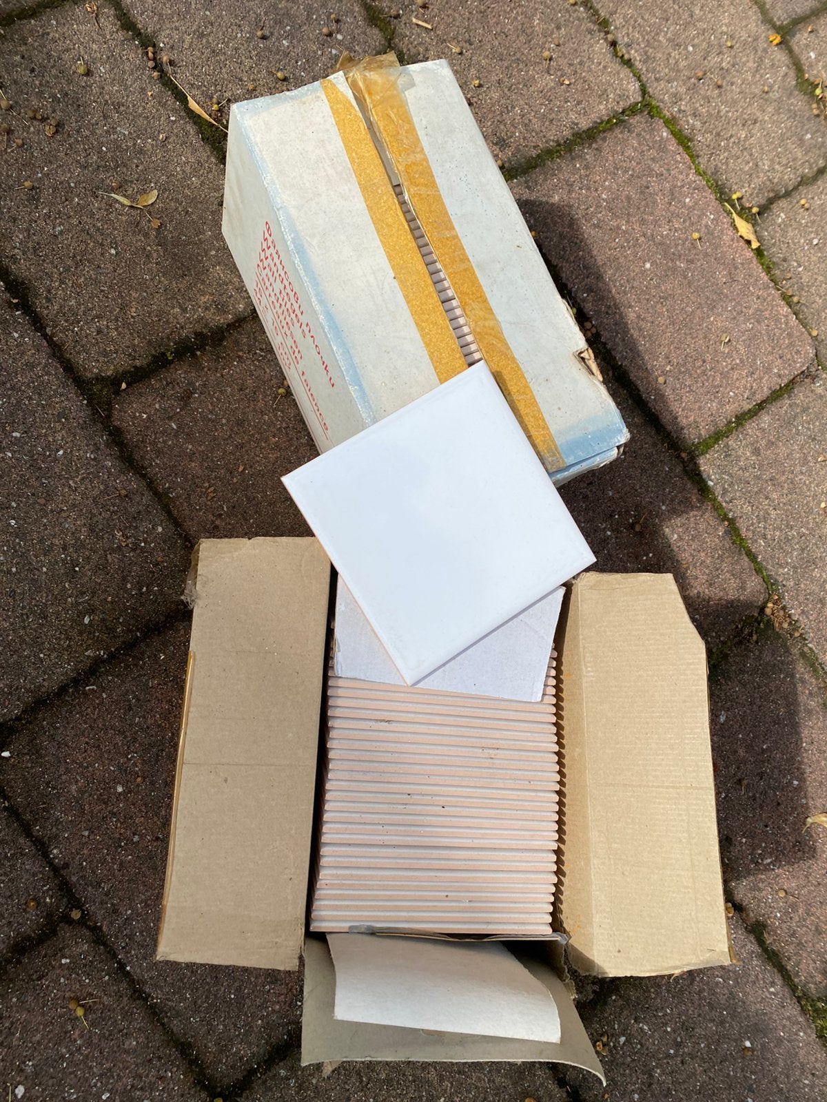Wand en vloertegels, Ophalen, Minder dan 20 cm, Minder dan 5 m², Wandtegels
