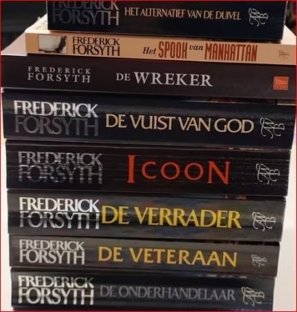 Boeken van Frederick Forsyth los te koop, zie omschrijving, Ophalen of Verzenden, Frederick Forsyth