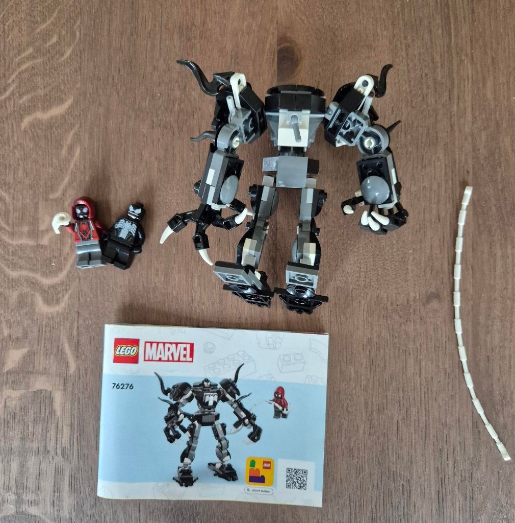 LEGO Marvel Venom Mech vs. Miles Morales (76276), Marvel, Lego, Ophalen of Verzenden, Zo goed als nieuw