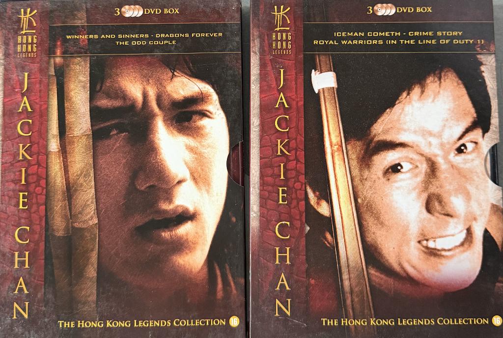 Jacky Chan The Hongkong legend Collectiion 2 DVD 6 Disc,s, Alle leeftijden, Verzenden, Zo goed als nieuw, Actie