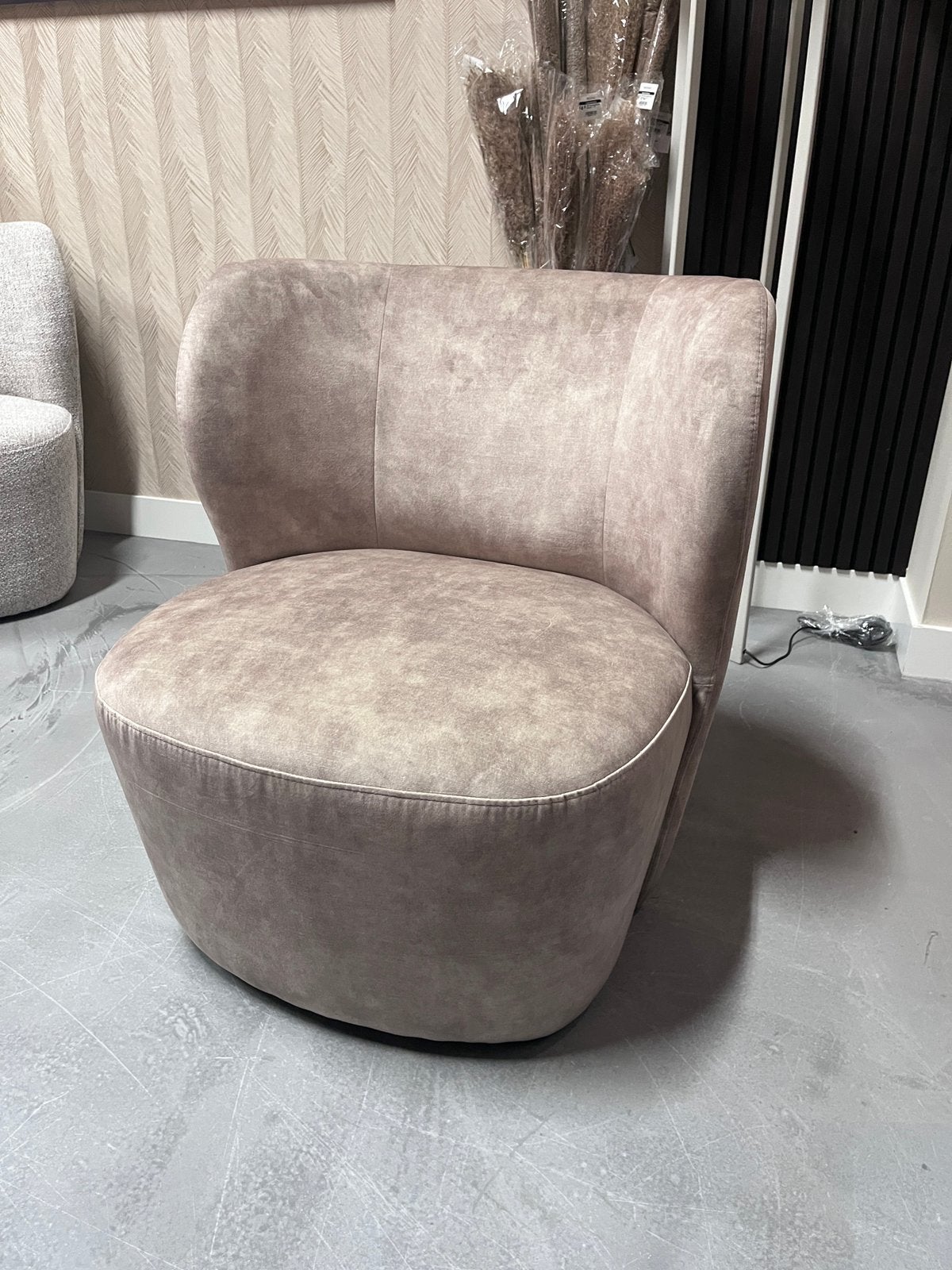 Fauteuil rody op pootjes - stof: adore 3, Ophalen, 75 tot 100 cm, Zo goed als nieuw, Stof
