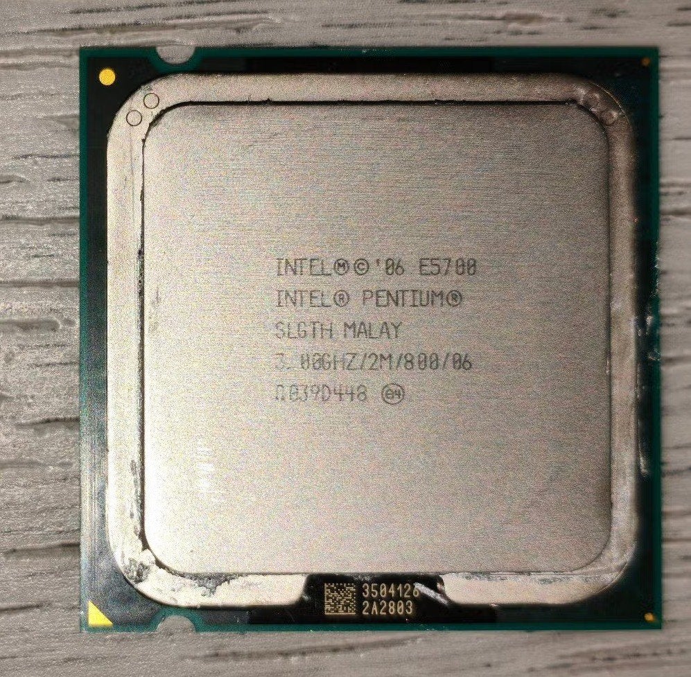 Intel Pentium E5700 Dual Core Processor 3.00GHz, Computers en Software, Processors, Gebruikt, Socket 775, 2 tot 3 Ghz, Ophalen of Verzenden
