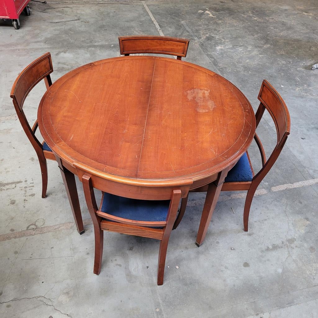 Grange eethoek - tafel uitschuifbaar, stoelen beschadigd, Ophalen, Gebruikt, Klassiek, Minder dan 4 stoelen