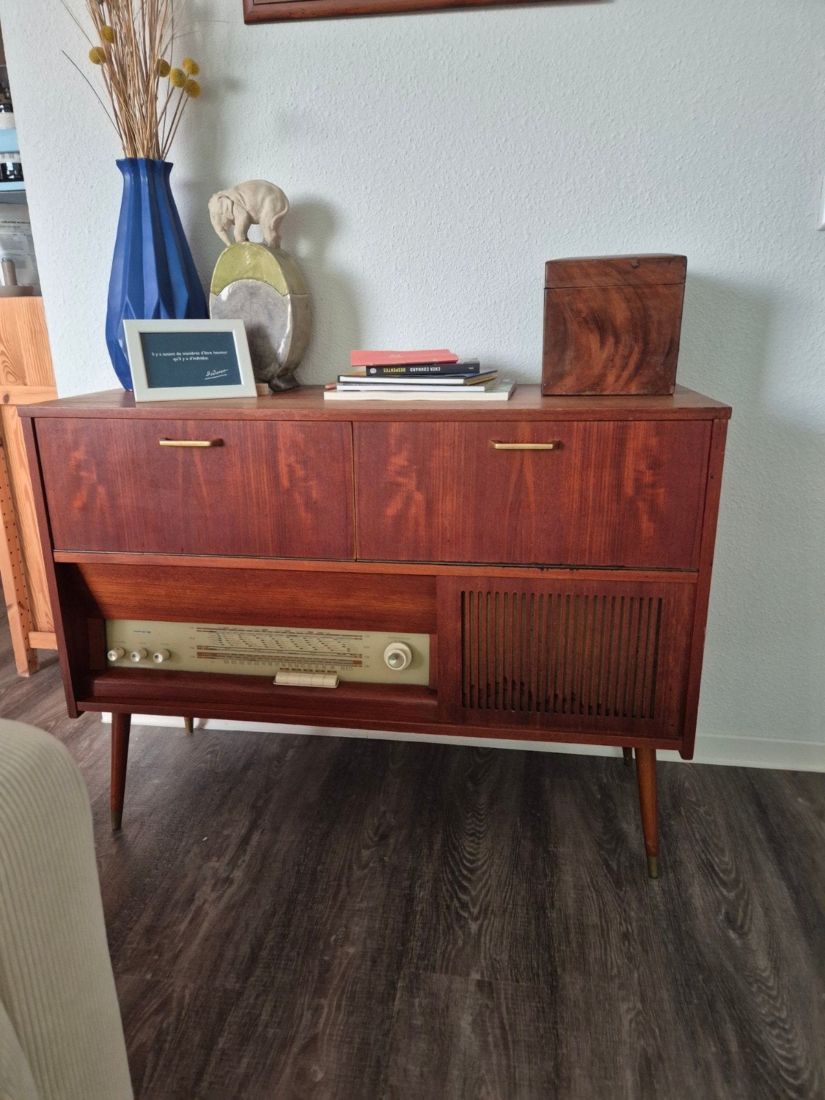 Vintage kastje / Radio Meubel, Ophalen