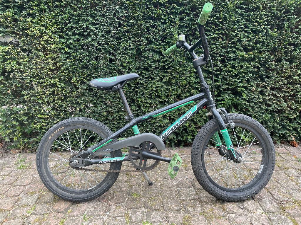 16 inch cross fiets, Fietsen en Brommers, Fietsen | Crossfietsen en BMX, Ophalen, Staal, Redline, 16 tot 20 inch