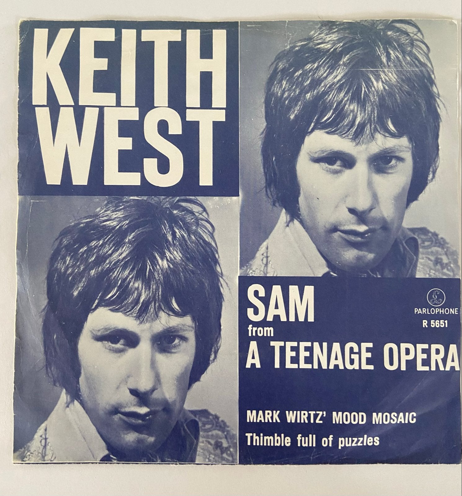Keith West - Sam (From A Teenage Opera) 7 inch single, Gebruikt, 7 inch, Ophalen of Verzenden, Pop