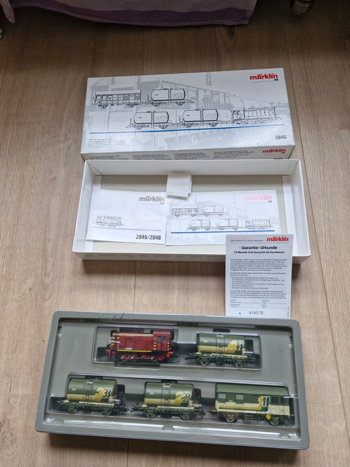 Märklin H0 2846 Reinigings Trein van de SBB CFF FFS, Ophalen of Verzenden, Nieuw