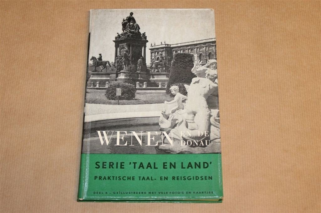 Wenen en de Donau — Vintage Reisgids met Kaarten 1958, Europa, Ophalen of Verzenden, Reisgids of -boek, Gelezen