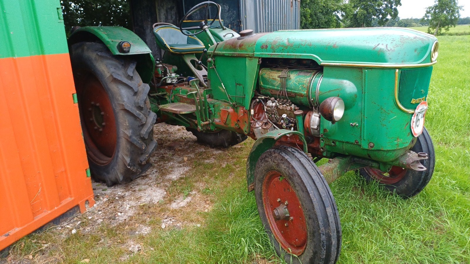 Deutz D50 Oldtimer Tractor - Goed Onderhouden, Ophalen, Deutz - Fahr, Tot 2500, Oldtimer